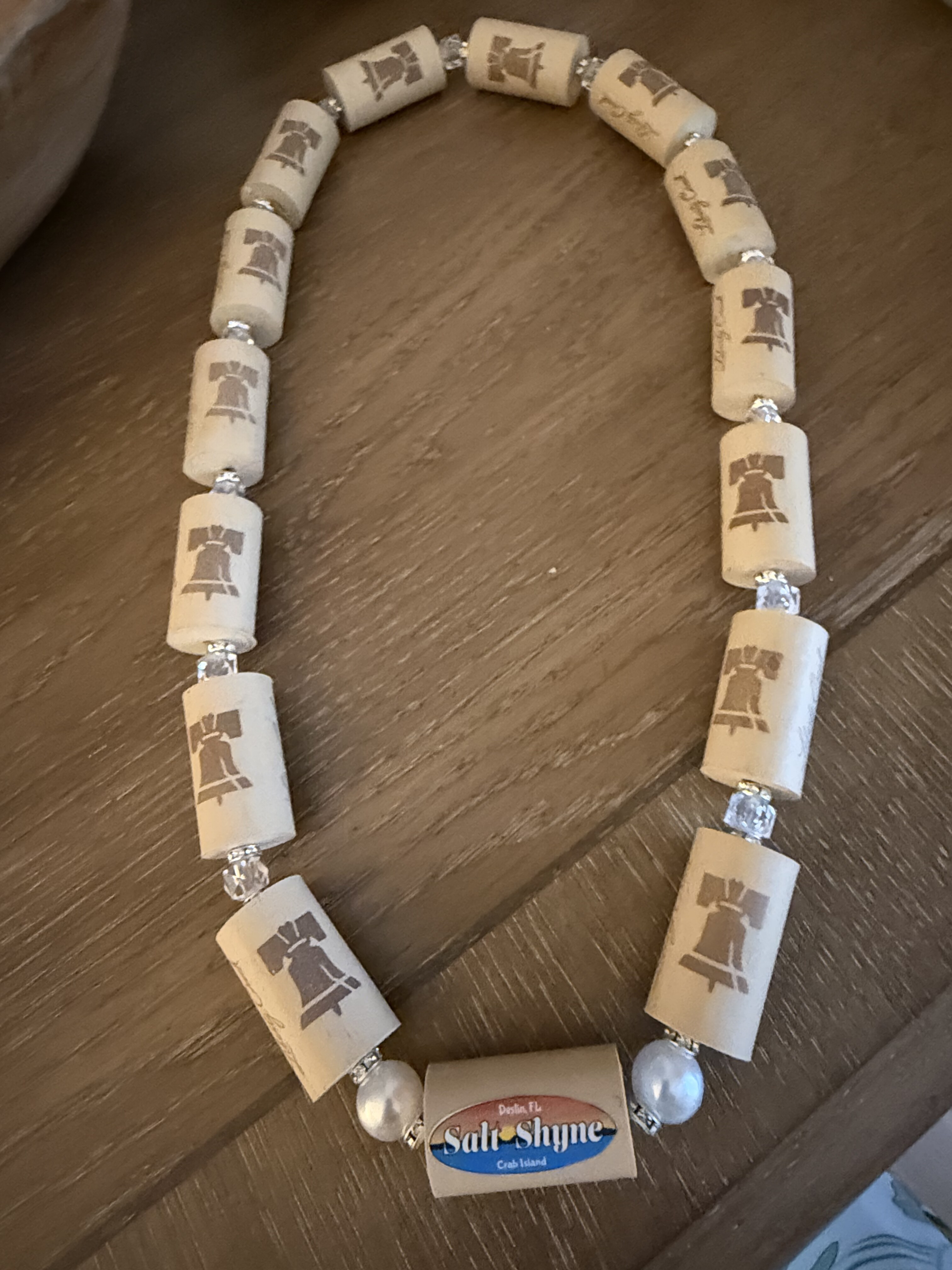 Synthetic Cork Necklace