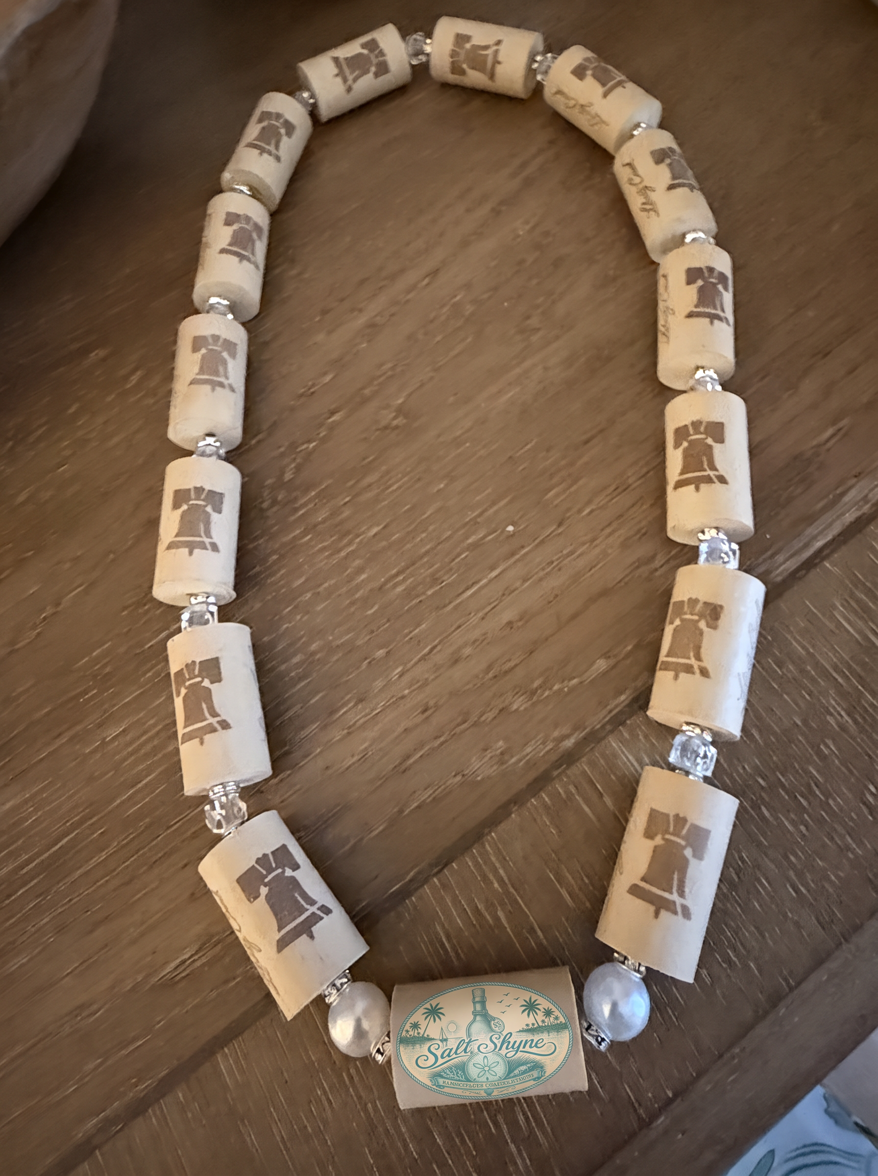 Synthetic Cork Necklace