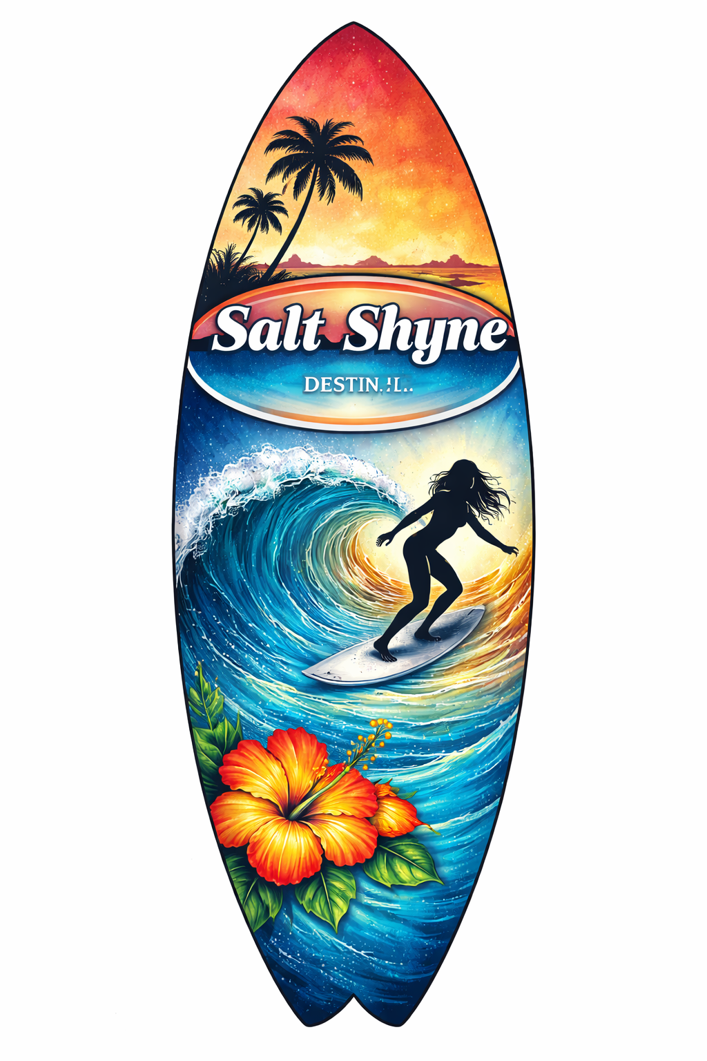 Salt Shyne Surfer Girl