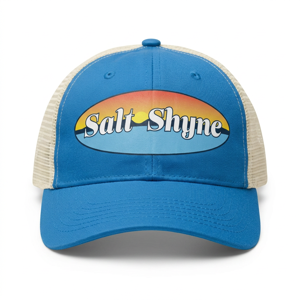 Salt Shyne Sunset Fitted Hat