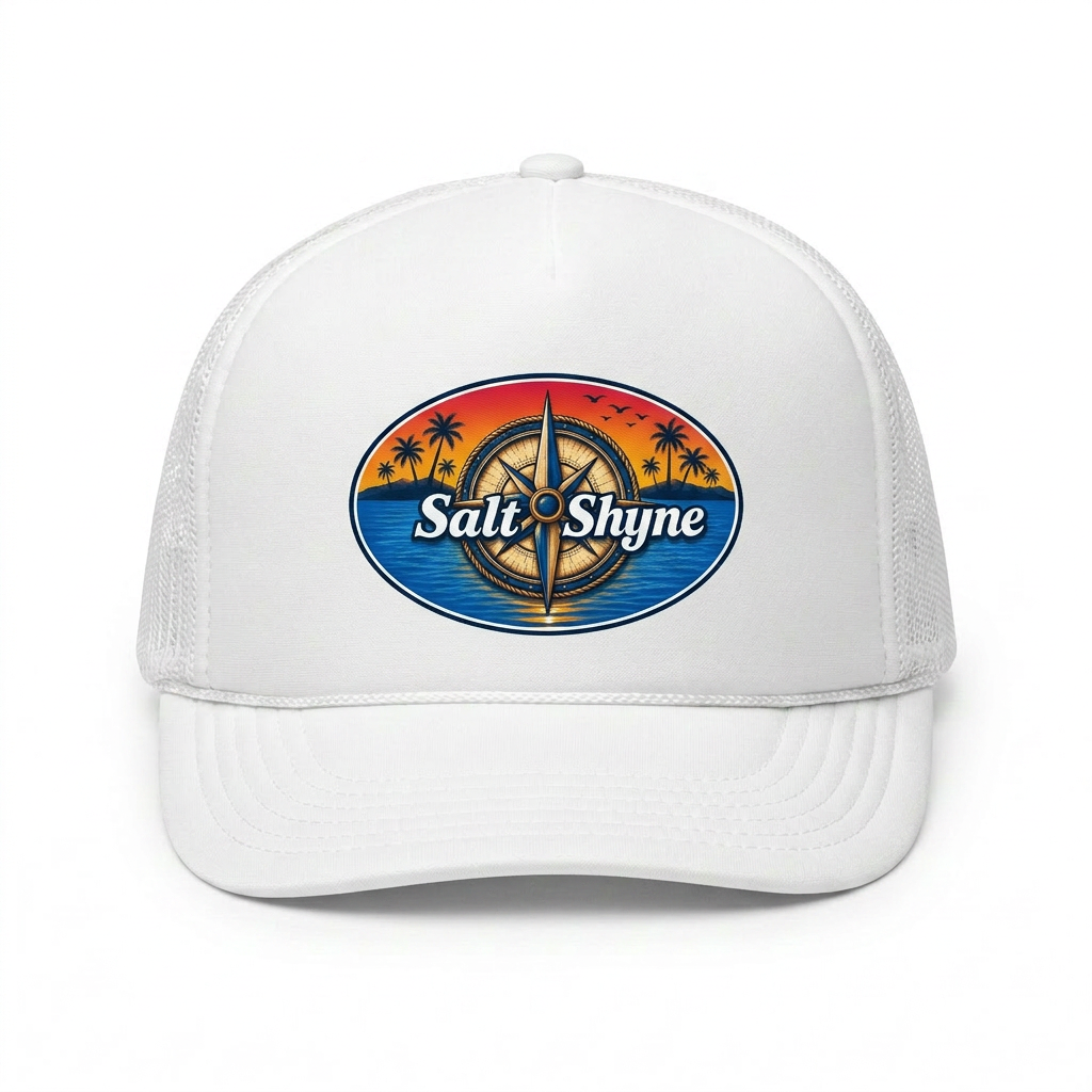 Salt Shyne Crab Island Trucker Hat