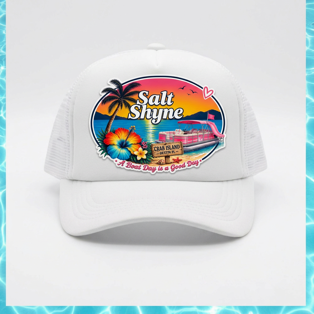 A Boat Day Is A Good Day Trucker Hat