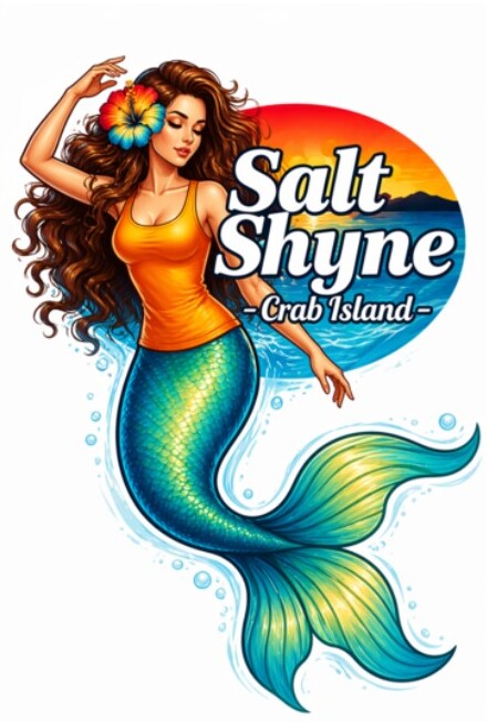 Salt Shyne Vertical Mermaid